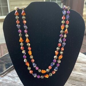 Handmade beaded necklace